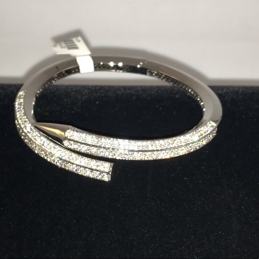 Pave Nail Bangle - Picture 7 of 8